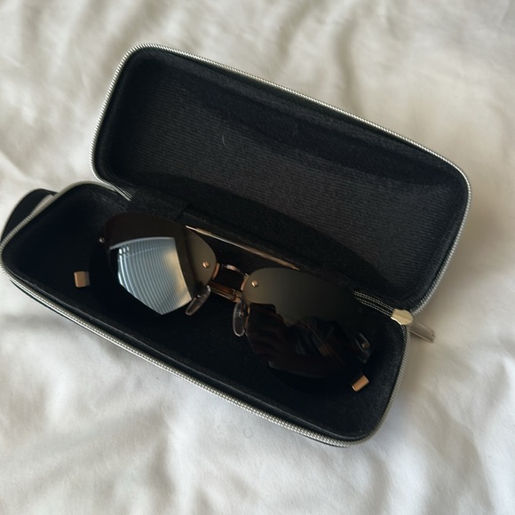 John Varvatos Aviator Sunglasses Brown Frame Brown Lenses Men - Picture 6 of 6